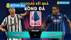TRỰC TIẾP TRẬN ĐẤU UVENTUS VS ATALANTA 0h30, 17/12/2020 - SERIE A