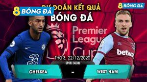 LINK XEM TRỰC TIẾP BÓNG ĐÁ HÔM NAY CHELSEA VS WEST HAM 03h00, 22/12/2020 - NGOẠI HẠNG ANH