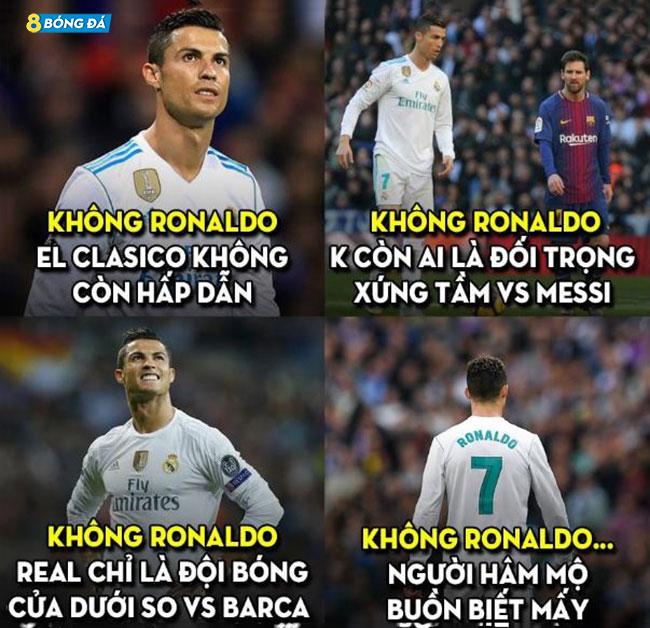 Không có Ronaldo Laliga thật buồn chán