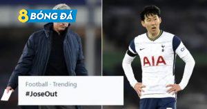 Mourinho được kêu gọi từ chức sau trận hòa kém cỏi của Tottenham