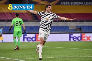 Cavani rực sáng với cú đúp