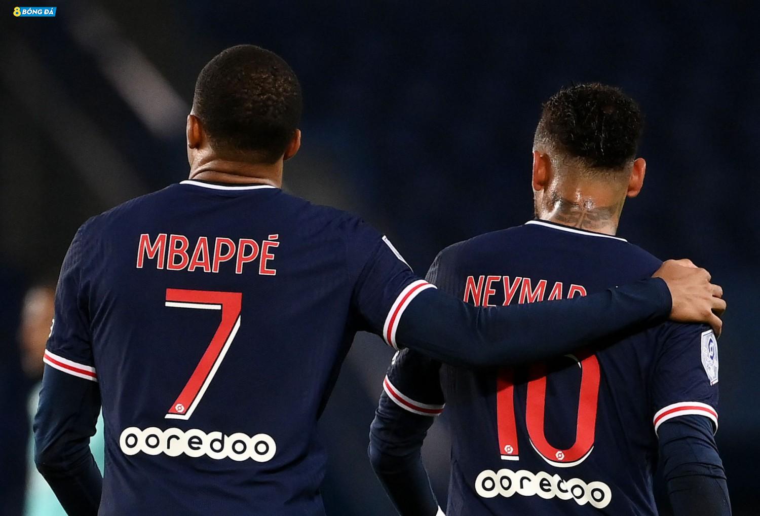 Kylian Mbappe và Neymar tiếp tục có mặt trong đội hình tiêu biểu của Ligue 1