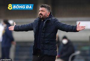 Napoli chia tay Gattuso sau khi bỏ lỡ top 4