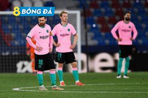Barcelona đang dần hụt hơi cho ngôi vô địch