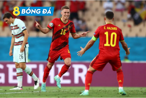 Thorgan Hazard là cầu thủ ghi bàn duy nhất của trận đấu