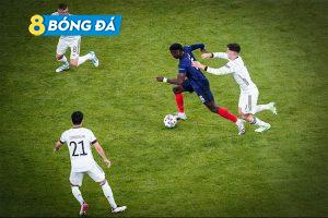 Pogba đã có màn trình diễn tuyệt vời xứng đáng với danh hiệu cầu thủ xuất sắc nhất trận đấu