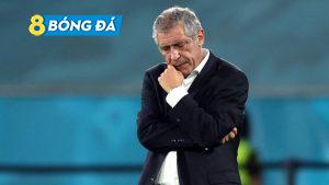 HLV Fernando Santos có phần thất vọng về các học trò