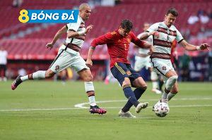 Bồ Đào Nha vất vả cầm hòa Tây Ban Nha