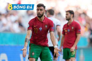 Bruno Fernandes không đóp góp được quá nhiều cho Bồ Đào Nha