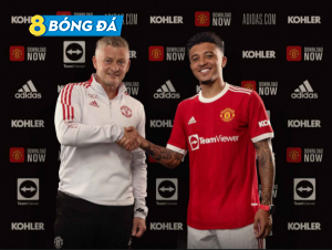 Sancho và HLV Ole Gunnar Solskjaer
