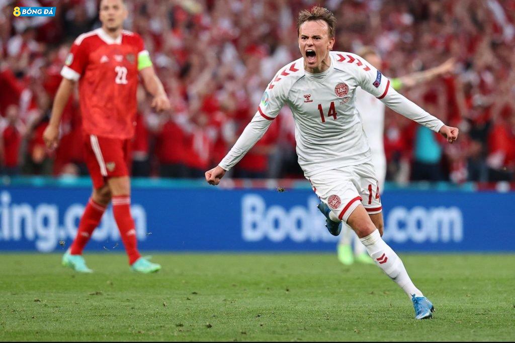 Damsgaard là một trong những cầu thủ trẻ xuất sắc nhất của Đan Mạch tại EURO 2020