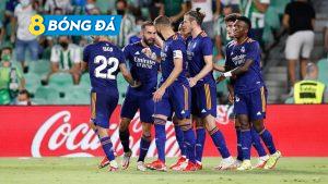 với đường tạt chuẩn xác cho Dani Carvajal ở khoảng không rộng rãi, thoải mái dứt điểm nối, ghi bàn mở tỷ số cho đội khách