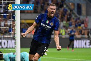 Dzeko khép lại ngày thi đấu thăng hoa của Inter