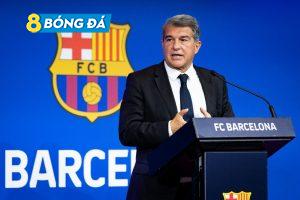 Joan Laporta tiết lộ Barcelona đang mắc khoản nợ trị giá 1,35 tỷ euro
