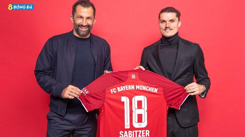 Sabitzer chính thức gia nhập Bayern Munich