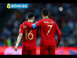Bruno fernandes đã trở thành đồng đội của Ronaldo tại MU