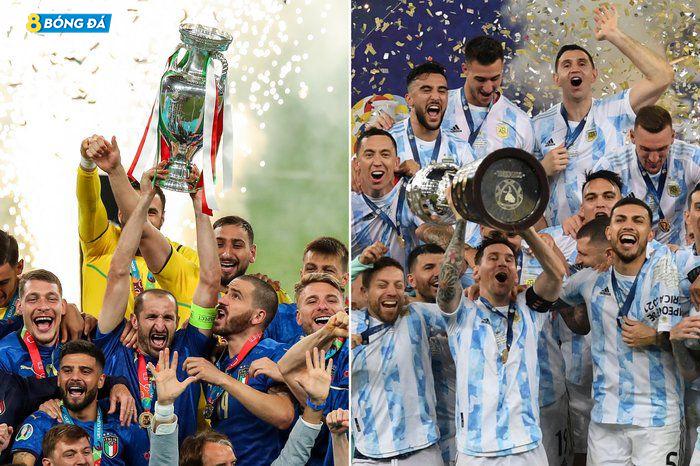 Đội vô địch Euro Ý sẽ gặp đội vô địch Copa America Argentina trong loạt trận giao hữu tới đây