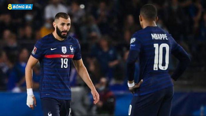 Benzema và Mbappe 'tịt ngòi' khiến Pháp phải chia điểm