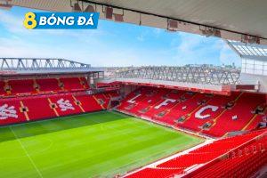 Anfield là sân vận động huyền thoại của Liverpool
