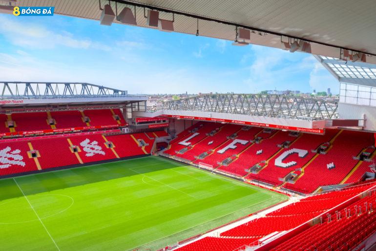 Anfield là sân vận động huyền thoại của Liverpool