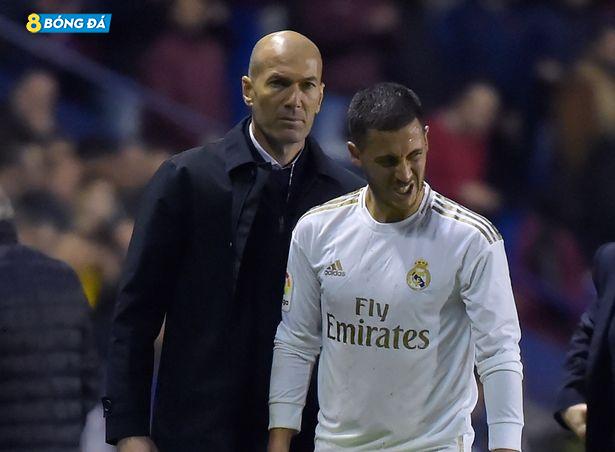 Thời gian của Eden Hazard tại Real Madrid đã bị cản trở bởi chấn thương