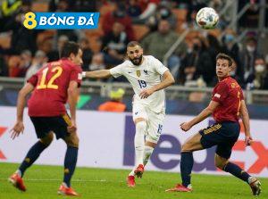 "Tuyệt phẩm" của Benzema mở ra màn ngược dòng cho tuyển Pháp trước Tây Ban Nha