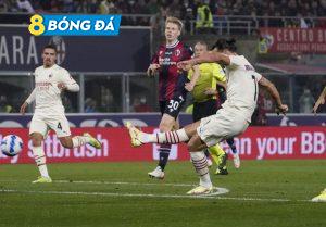 Ibra ghi bàn đẹp trước khu vực cấm địa