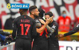 Giroud ghi bàn thắng duy nhất cho AC Milan