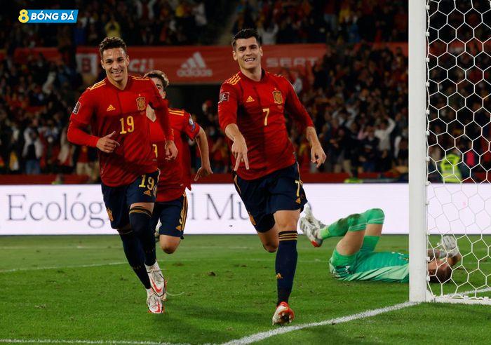 Morata giúp Tây Ban Nha thắng Thụy Điển