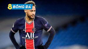 Neymar đang có vấn đề bị chấn thương đùi