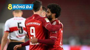 Serge Gnabry và Lewandowski cùng nhau tỏa sáng cho Bayern