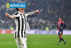 Bernardeschi đã rất lâu mới ghi bàn trở lại cho Juventus