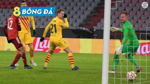 Bayern đá bay Barca xuống thi đấu Europa League