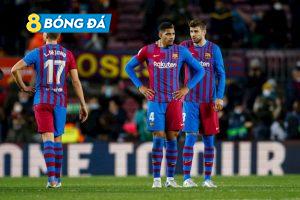 Barca đang đối mặt với nguy cơ bị loại khỏi Champions League