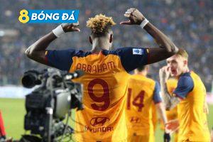 Abraham tỏa sáng cho cho Roma bằng một cú đúp