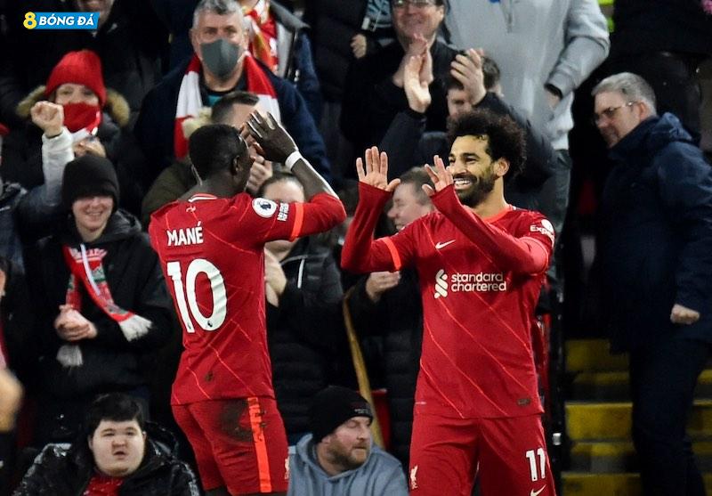 Salah tiếp tục ghi bàn cho Liverpool