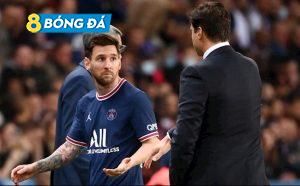 Messi không hài lòng với HLV Pochettino