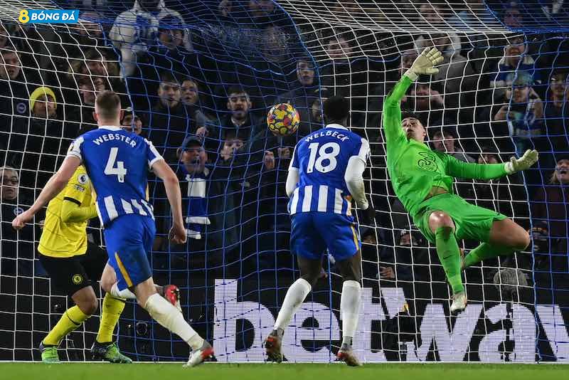 Chelsea gần như hết cơ hội đua ngôi vương Ngoại hạng Anh sau trận hòa Brighton