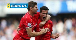 Gerrard từng là đồng đội của Coutinho trong màu áo Liverpool