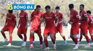 Đội tuyển Việt Nam tập luyện cho trận đấu với Australia