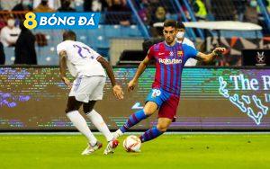 Ferran Torres chưa thật sự nổi bật trong trận siêu kinh điển giữa Barca vs Real Madrid