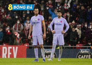 Nỗ lực của Alves không thể giúp Barca đi tiếp