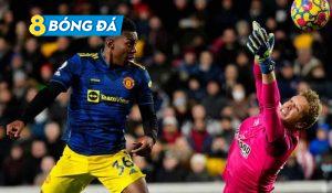 Elanga tóa sáng trong chiến thắng 3-1 của Man Utd trước Brentford