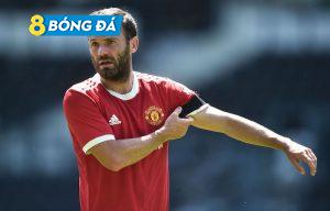 Mùa này Mata chỉ mới ra sân trong các trận giao hữu của Manchester United