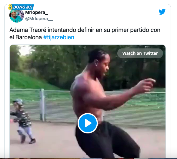 Nhiều người cũng tin rằng với thể hình của Traore và sở thích chơi bóng ở khoảng trống, anh không phù hợp với lối chơi chuyền ngắn tiki-taka của huấn luyện viên Xavi của Barca