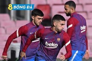 Pedri cùng với Ferran Torres đã sẵn sàng ra sân cho Barca