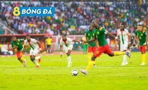 Aboubakar ghi cú đúp từ chấm 11m giúp ĐT Cameroon thắng trận mở màn Cúp quốc gia Châu Phi