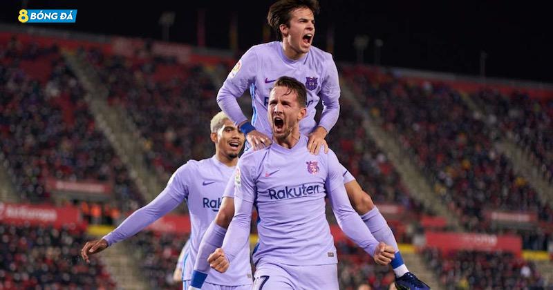 Luuk de Jong lần đầu tỏa sáng cho Barca