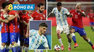 Chủ nhà Chile chơi không "đẹp" đối với đội khách Argentina