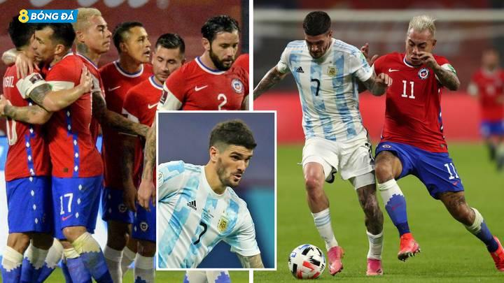 Chủ nhà Chile chơi không "đẹp" đối với đội khách Argentina